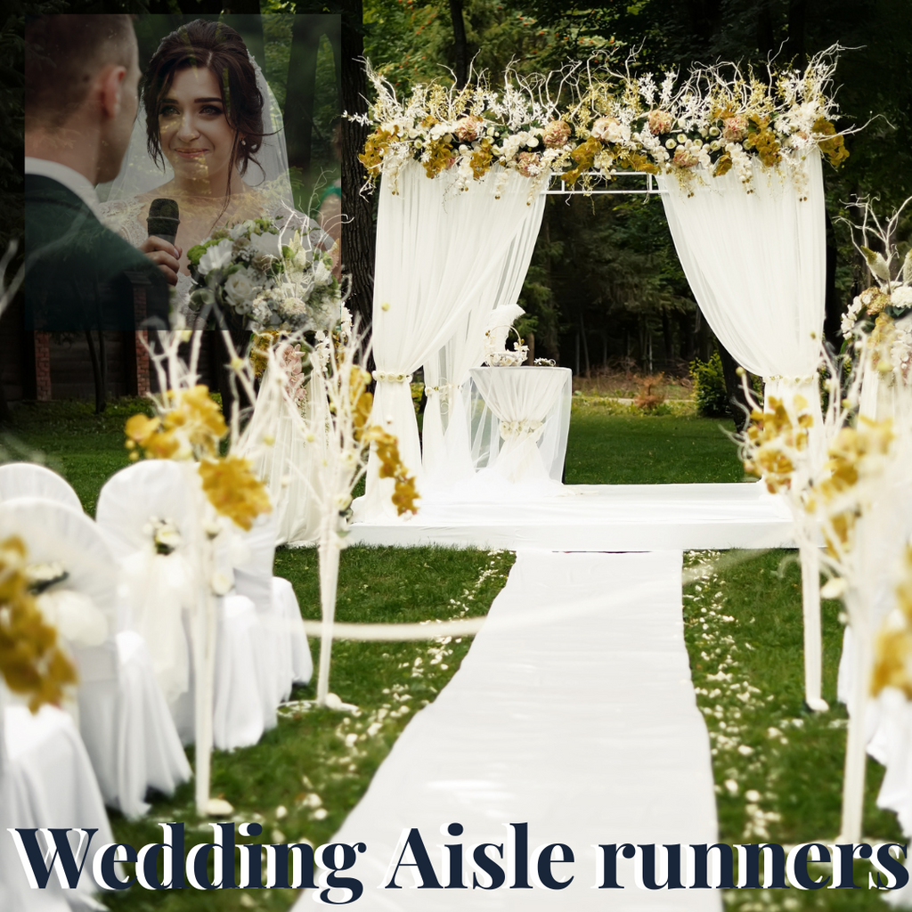 Ultimate Guide to Wedding Aisle Runners