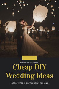 Cheap DIY Wedding Ideas: Latest Wedding Decoration Designs