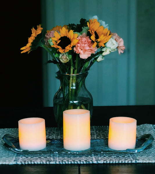 LED Votive Candles With Remote