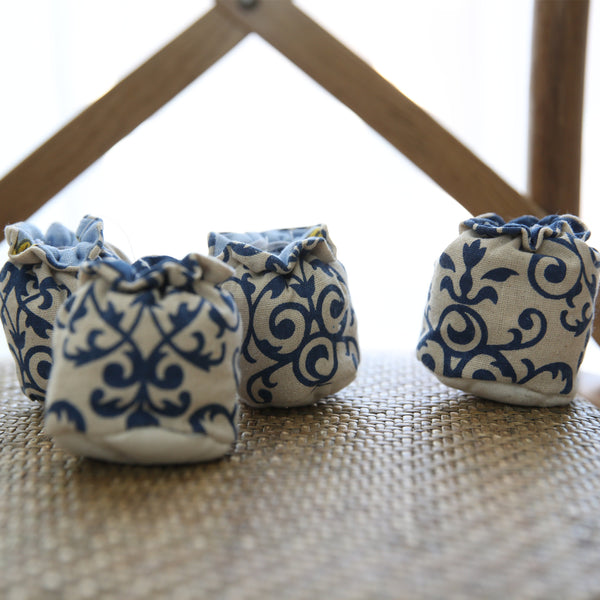 Blue and White Country French Wedding Tablecloth