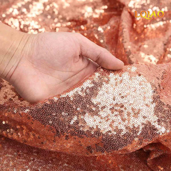 Rose Gold Sequin Tablecloth