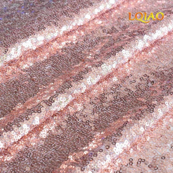 Rose Gold Sequin Tablecloth