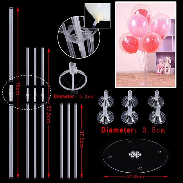Elegant Balloon Confetti Set for Wedding Decoration