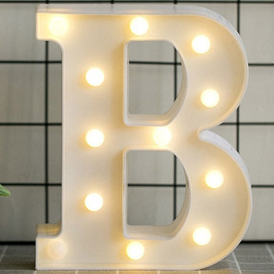Luminous LED Light Letter