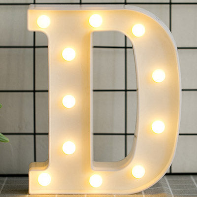 Luminous LED Light Letter