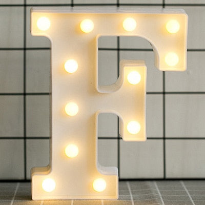 Luminous LED Light Letter