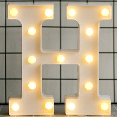 Luminous LED Light Letter