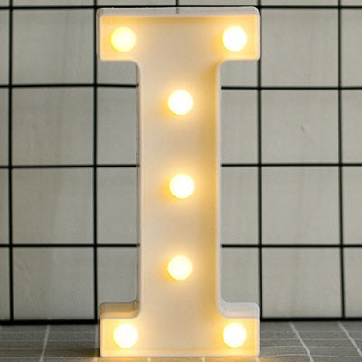 Luminous LED Light Letter