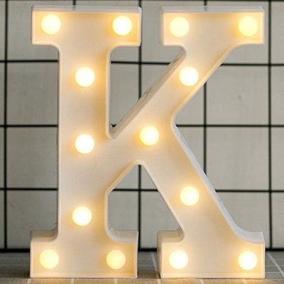 Luminous LED Light Letter