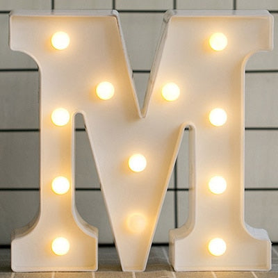 Luminous LED Light Letter