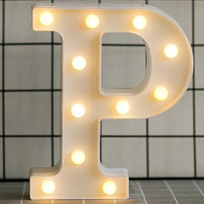 Luminous LED Light Letter