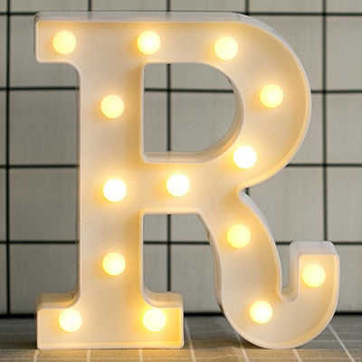 Luminous LED Light Letter