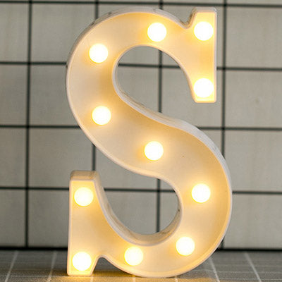 Luminous LED Light Letter