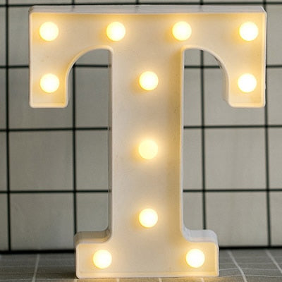 Luminous LED Light Letter