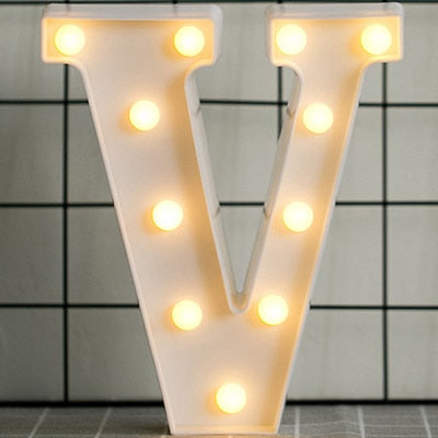 Luminous LED Light Letter