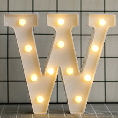 Luminous LED Light Letter