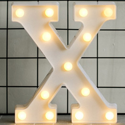 Luminous LED Light Letter