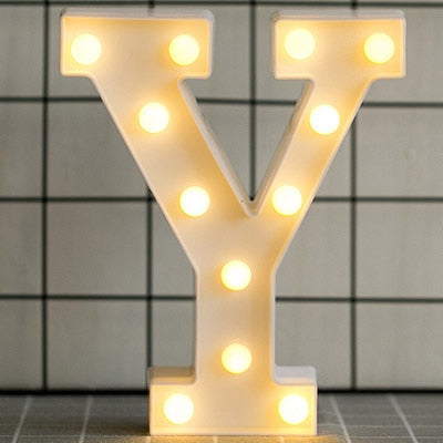 Luminous LED Light Letter