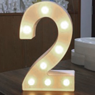 Luminous LED Light Letter