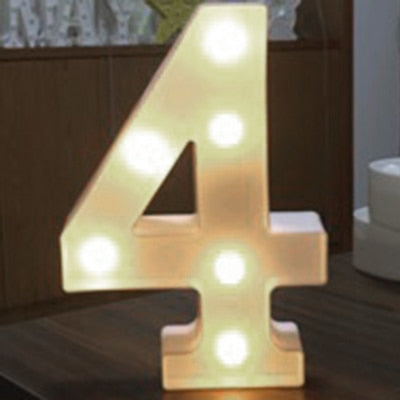 Luminous LED Light Letter