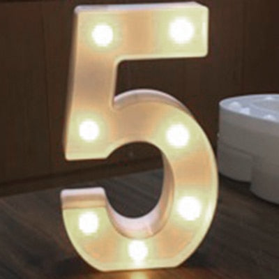 Luminous LED Light Letter