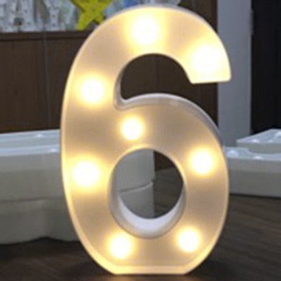 Luminous LED Light Letter