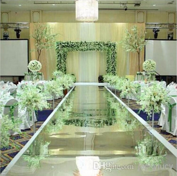 Bold Metallic Aisle Runner