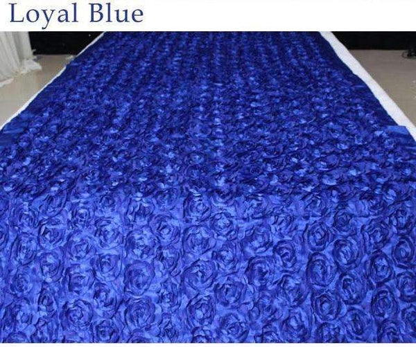 Satin Flower Aisle Runner