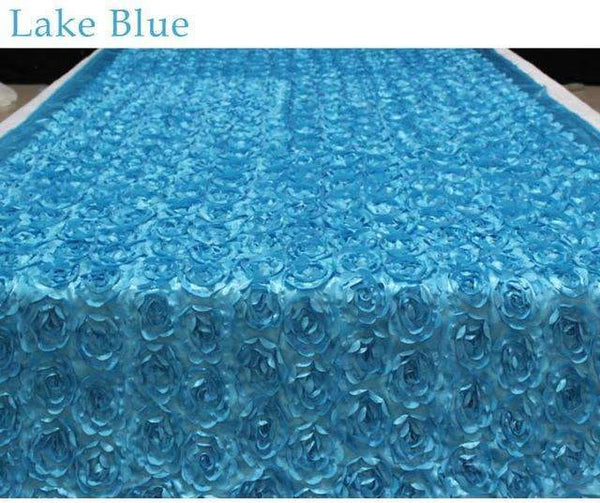 Satin Flower Aisle Runner - Event Supply Shop