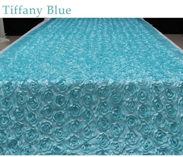 Satin Flower Aisle Runner - Event Supply Shop