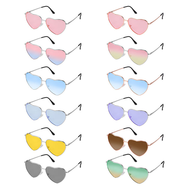 Bachelorette Heart Shaped Aviator Sunglasses - Event Supply Shop