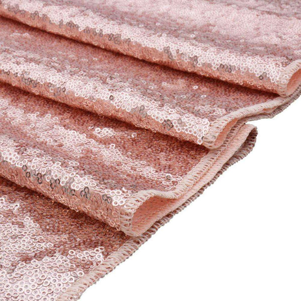 Brilliance Sequin Table Runner Gold, Silver, Rose Gold - Event Supply Shop