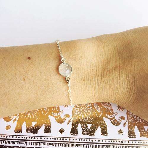 Will you Be My? Green Reef Moonstone Bracelet - Event Supply Shop