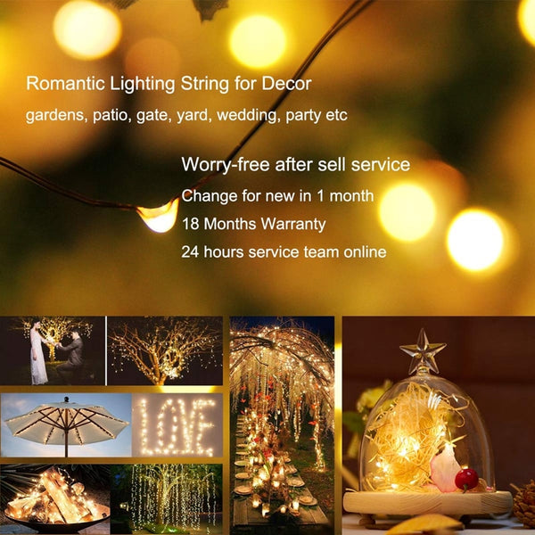 Fairy Solar String Light for Outdoor & Indoor