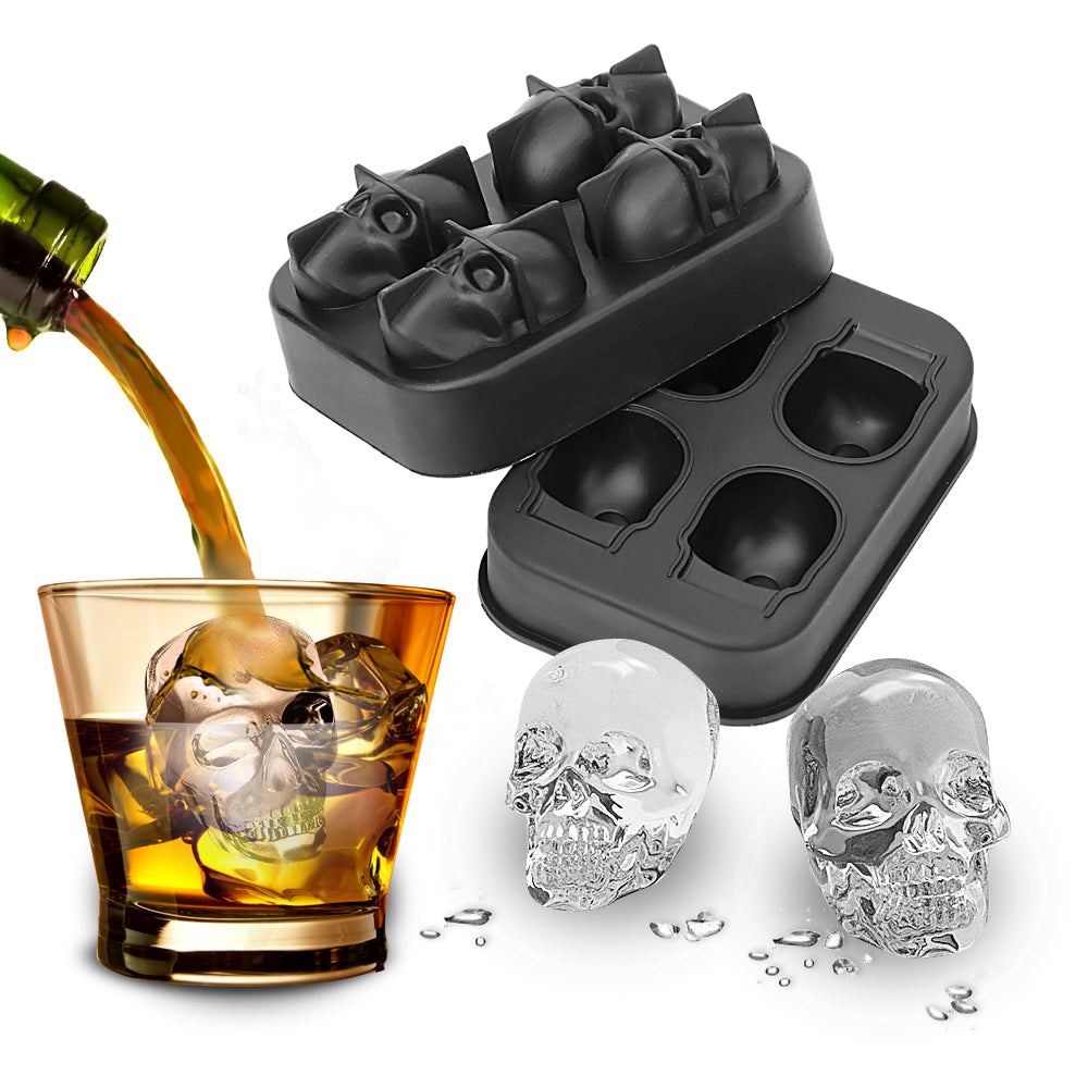 Ice Cube Maker Skull Shape