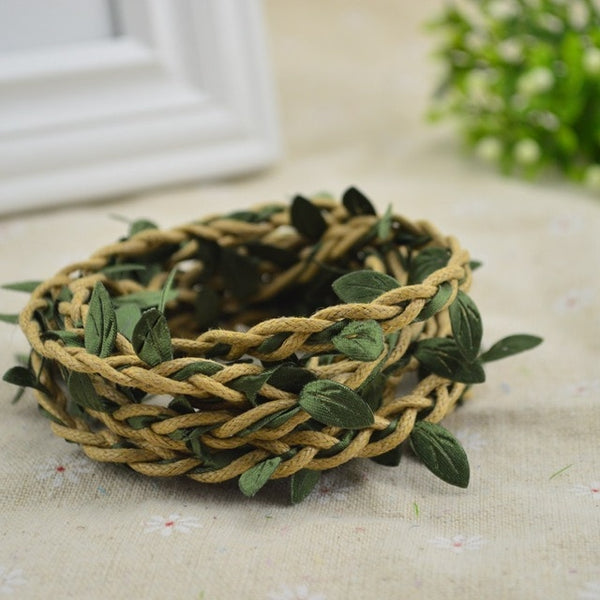 Vine Leaves Wreath for Home & Wedding Decor