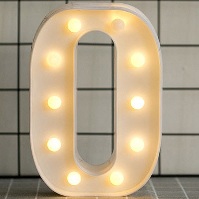 Luminous LED Light Letter