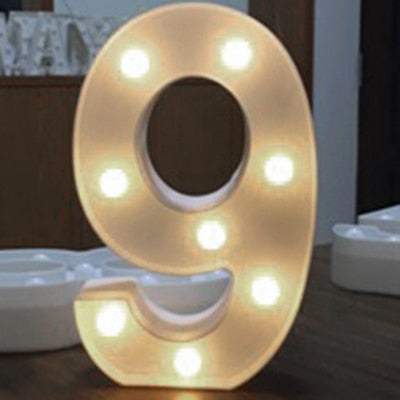 Luminous LED Light Letter