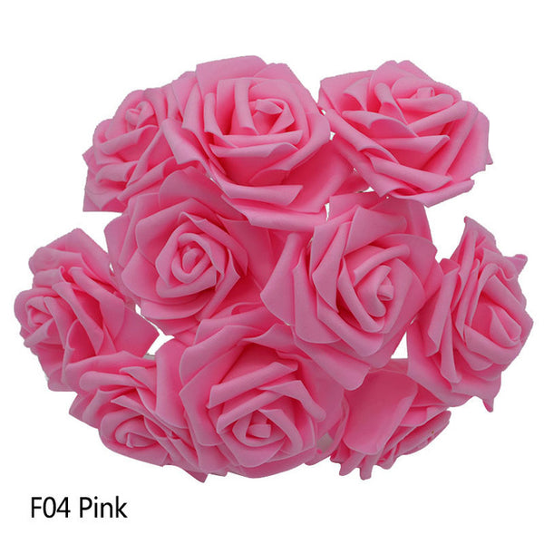 Colorful Artificial Roses for Home or Wedding Decor