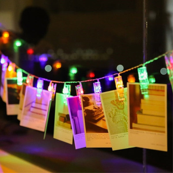 Starry Photo Holder String Lights - Event Supply Shop