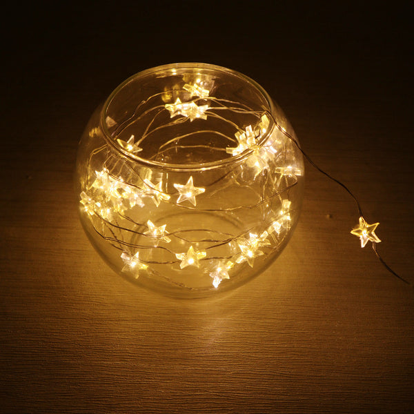 Star Copper Wire String Lights - Event Supply Shop