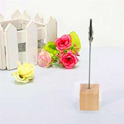 20 Tabletop Photo Holders Table Numbers - Event Supply Shop