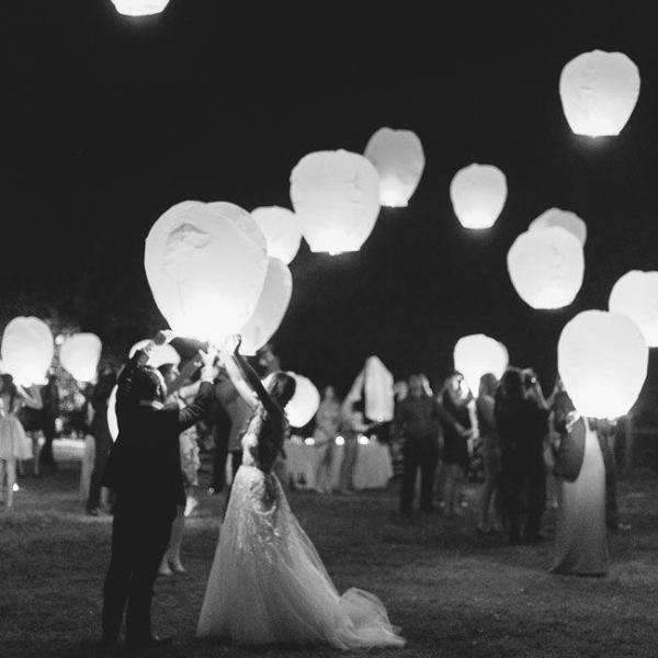 Delicate Oval Chinese Lanterns